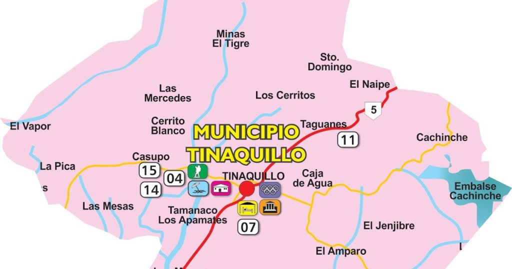 Mapa de TInaquillo